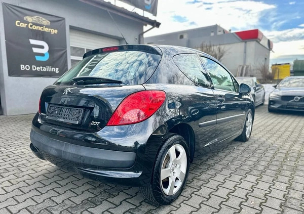 Peugeot 207 cena 11900 przebieg: 146860, rok produkcji 2009 z Miasteczko Śląskie małe 154